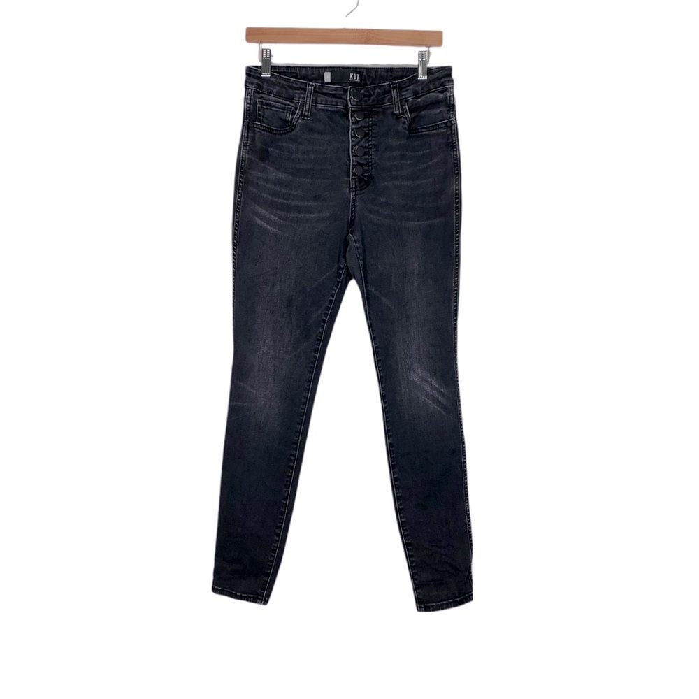 Kut from the Kloth High Rise MIA Fab Ab Skinny Jeans Size 8